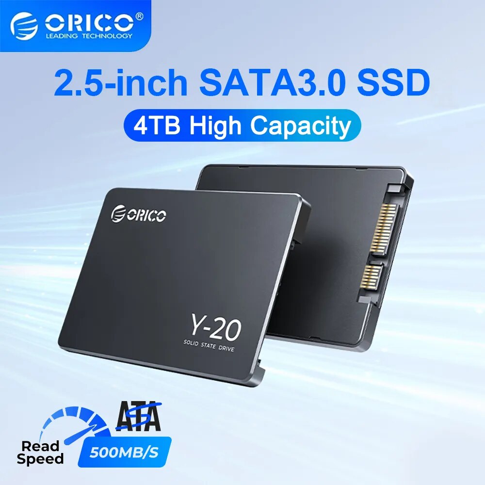 ORICO 2.5 인치 SATA SSD 1TB 2TB 4TB 대용량 2.5 인치 SATA3.0 내장 솔리드 스테이트 하드 드라이브 디자인, DIY 사용자용